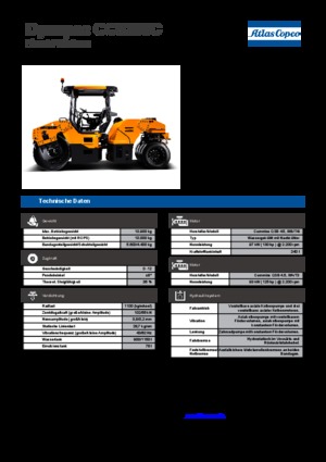 Wałki segmentowe Dynapac CC 5200 C