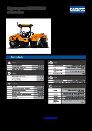 Wałki segmentowe Dynapac CC 5200 C