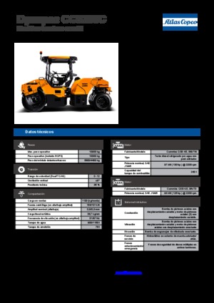 Wałki segmentowe Dynapac CC 5200 C