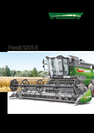 Kombajny zbożowe Fendt 5225 E