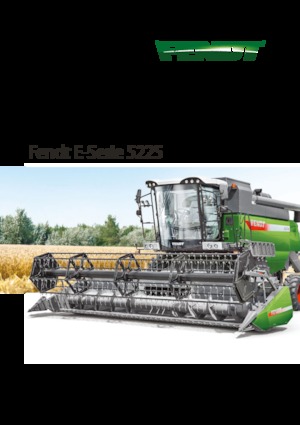 Kombajny zbożowe Fendt 5225 E Rice