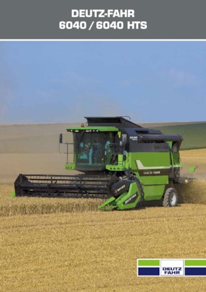 Kombajny zbożowe DEUTZ-FAHR 6040