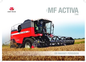 Kombajny zbożowe Massey Ferguson Activa 7340