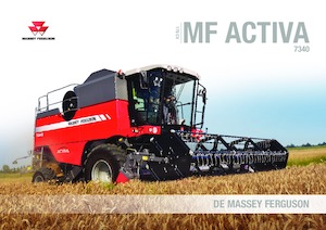 Kombajny zbożowe Massey Ferguson Activa 7340