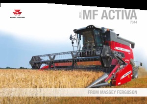 Kombajny zbożowe Massey Ferguson Activa 7344