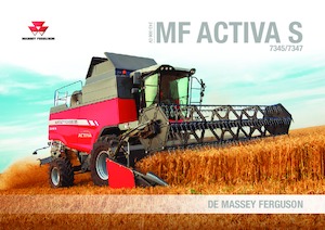 Kombajny zbożowe Massey Ferguson Activa 7345S-MCS