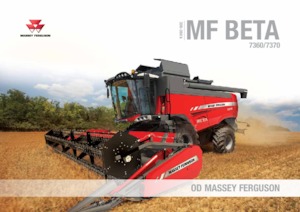 Kombajny zbożowe Massey Ferguson Beta 7370