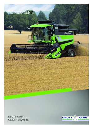 Kombajny zbożowe DEUTZ-FAHR C 6205 Topline
