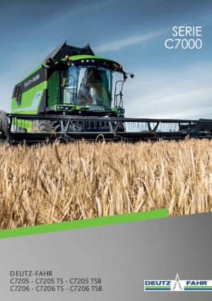 Kombajny zbożowe DEUTZ-FAHR C 7206 TS Topline