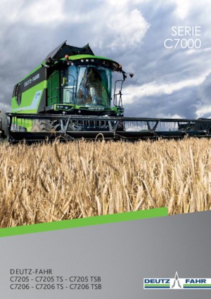 Kombajny zbożowe DEUTZ-FAHR C 7206 TS Topline
