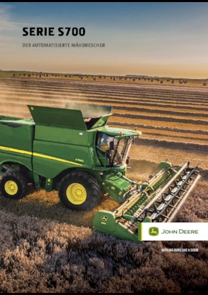 Kombajny zbożowe John Deere S770