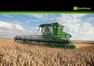 Kombajny zbożowe John Deere T 560 i HM