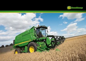 Kombajny zbożowe John Deere W 550 i