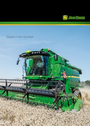 Kombajny zbożowe John Deere W 550 i