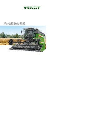 Kombajny zbożowe Fendt 5185 E