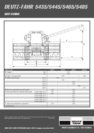 Kombajny zbożowe DEUTZ-FAHR 5445 H