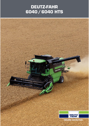Kombajny zbożowe DEUTZ-FAHR 6040 C HTS
