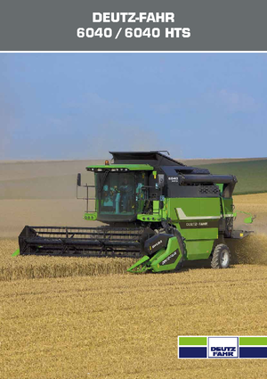 Kombajny zbożowe DEUTZ-FAHR 6040 C HTS
