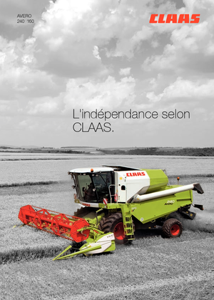 Kombajny zbożowe Claas Avero 160