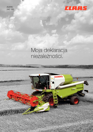 Kombajny zbożowe Claas Avero 160