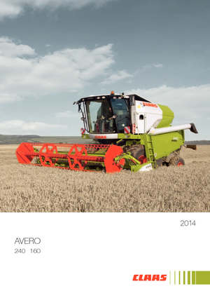 Kombajny zbożowe Claas Avero 240
