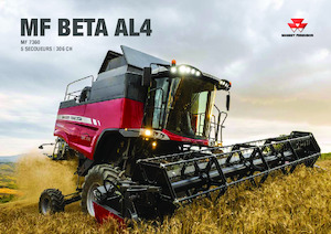 Kombajny zbożowe Massey Ferguson Beta 7360 AL4