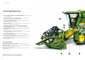 Kombajny zbożowe John Deere C 670 i