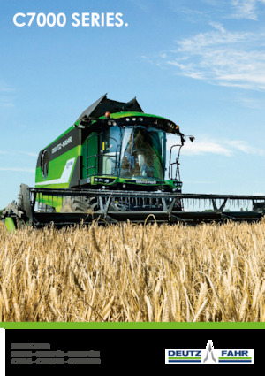 Kombajny zbożowe DEUTZ-FAHR C 7206 TS Topline
