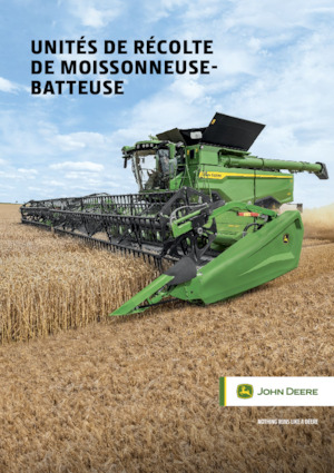 Przyrządy żniwne do kombajnów zbożowych John Deere RDF35