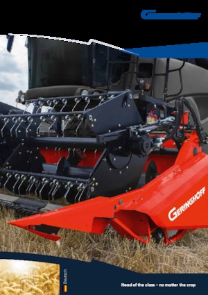 Przyrządy żniwne do kombajnów zbożowych Geringhoff HVV 720