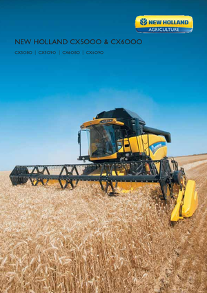 Kombajny zbożowe New Holland CX 5090 Laterale