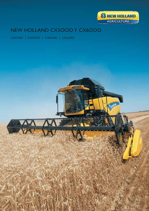 Kombajny zbożowe New Holland CX 5090 Laterale