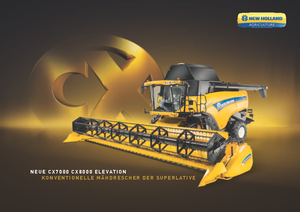 Kombajny zbożowe New Holland CX 8070 Elevation
