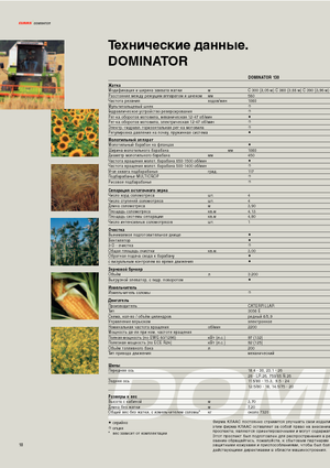 Kombajny zbożowe Claas Dominator 130