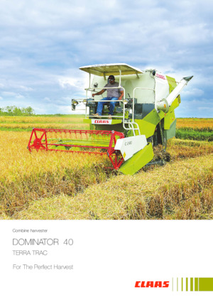 Kombajny zbożowe Claas Dominator 40 Terra Trac