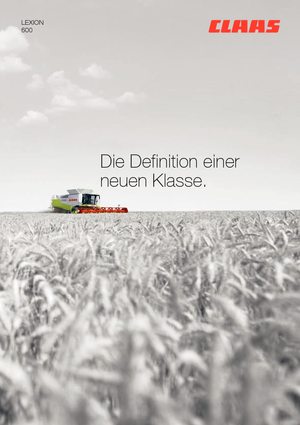 Kombajny zbożowe Claas Lexion 600