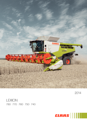 Kombajny zbożowe Claas Lexion 740