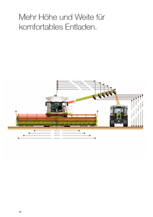 Kombajny zbożowe Claas Lexion 760 Montana