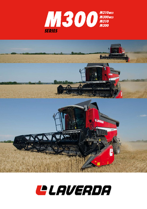 Kombajny zbożowe Laverda M 300 