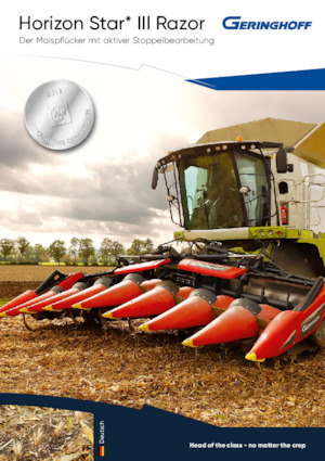 Obrywarki - zbieraczki kolb kukurydzy Geringhoff HSIII 800 FB