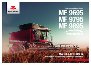 Kombajny zbożowe Massey Ferguson MF 9895