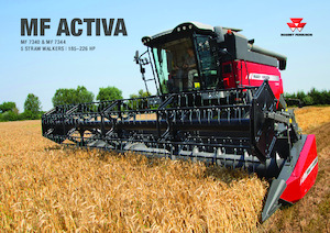 Kombajny zbożowe Massey Ferguson MF Activa 7344 