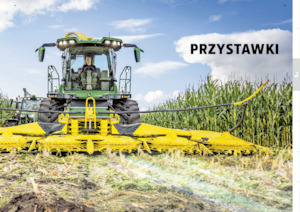 Przyrządy żniwne kombajnu - podbieracze John Deere 46R