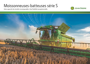 Kombajny zbożowe John Deere S 690 i HM