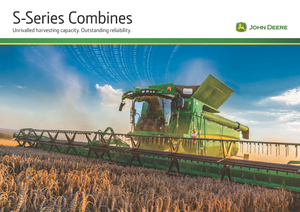 Kombajny zbożowe John Deere S 690 i HM