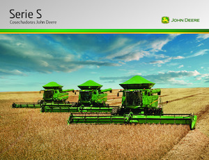 Kombajny zbożowe John Deere S550 