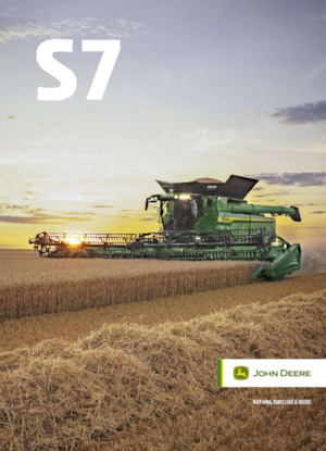 Kombajny zbożowe John Deere S7 700   