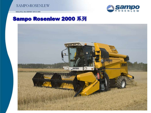 Kombajny zbożowe Sampo Rosenlew SR 2065 Spezial