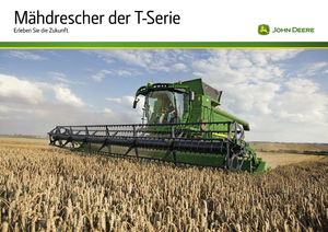 Kombajny zbożowe John Deere T 560 i HM