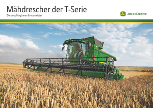 Kombajny zbożowe John Deere T 670 i